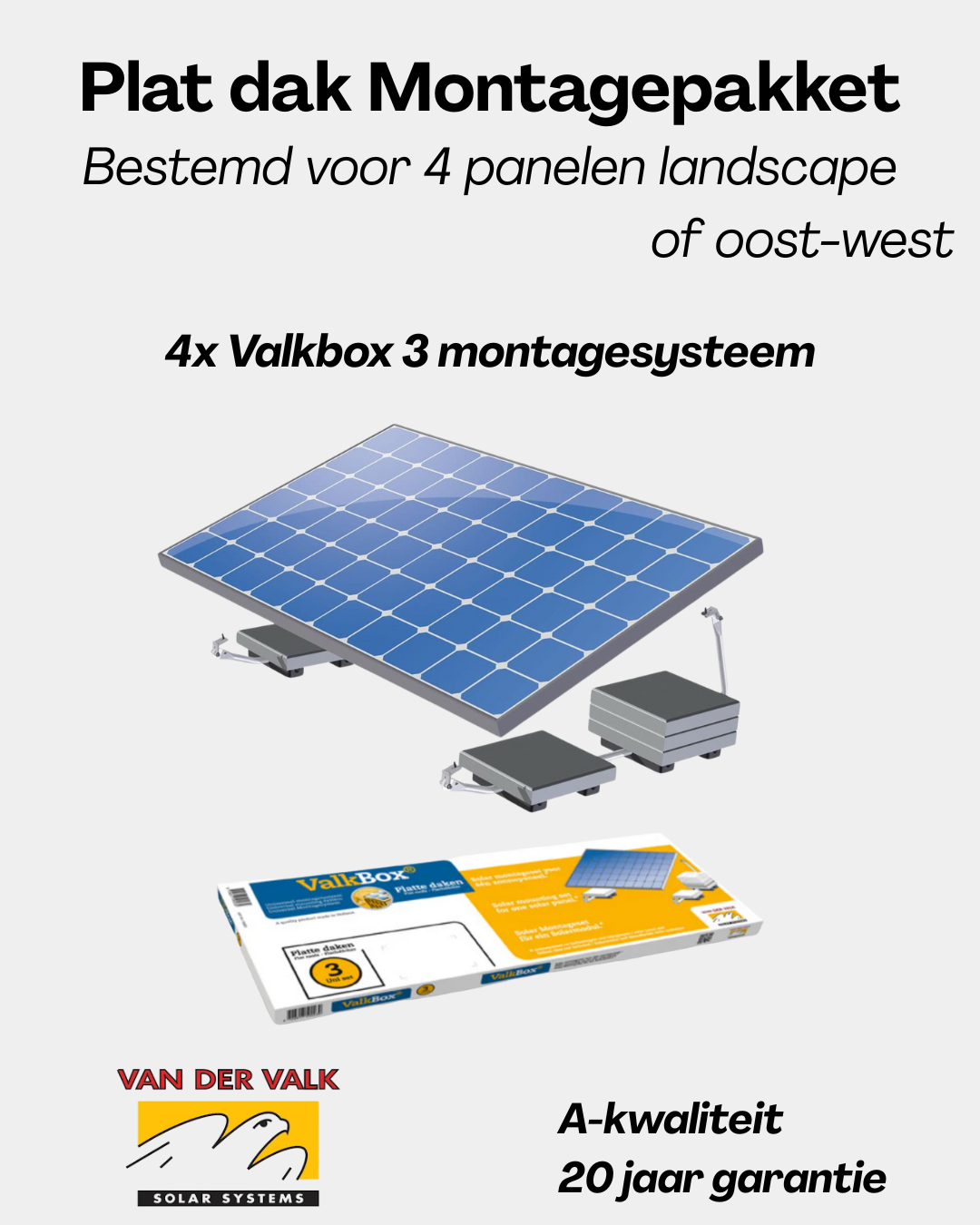 Système de panneaux solaires Hoymiles Plug & Play – 4 panneaux (micro-onduleur, câblage et sous-structure inclus)