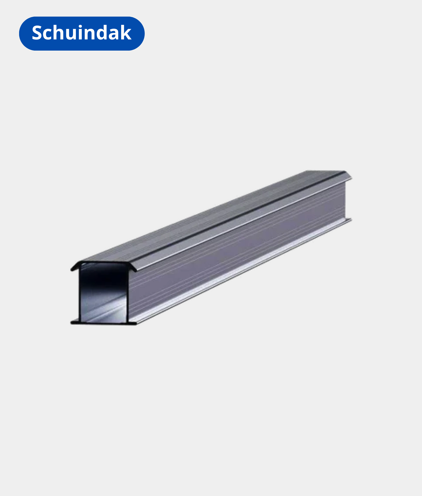 Rail de montage Esdec ClickFit EVO en aluminium 3488 mm 